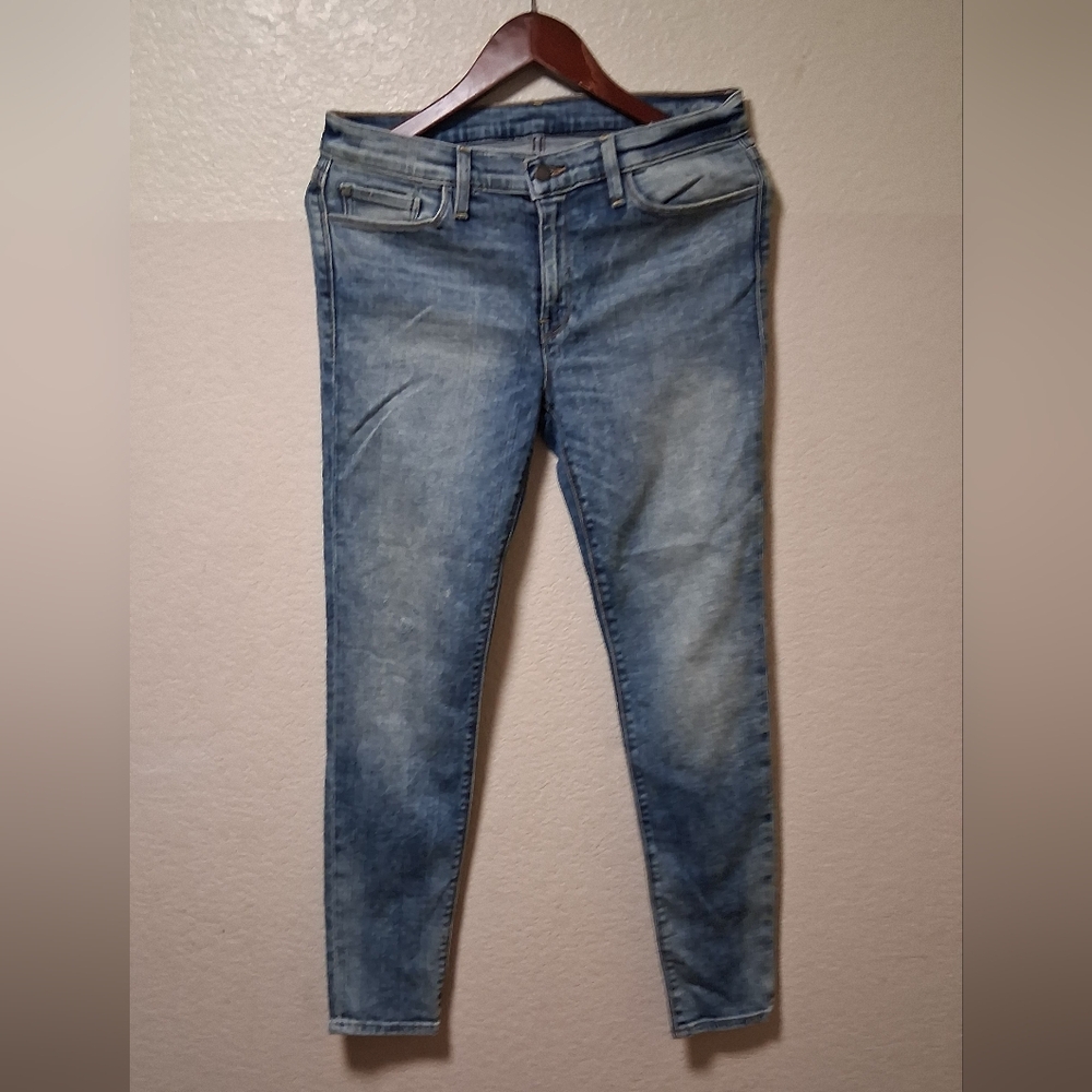 Hudson Jeans Women's Faded Blue Skinny Jeans